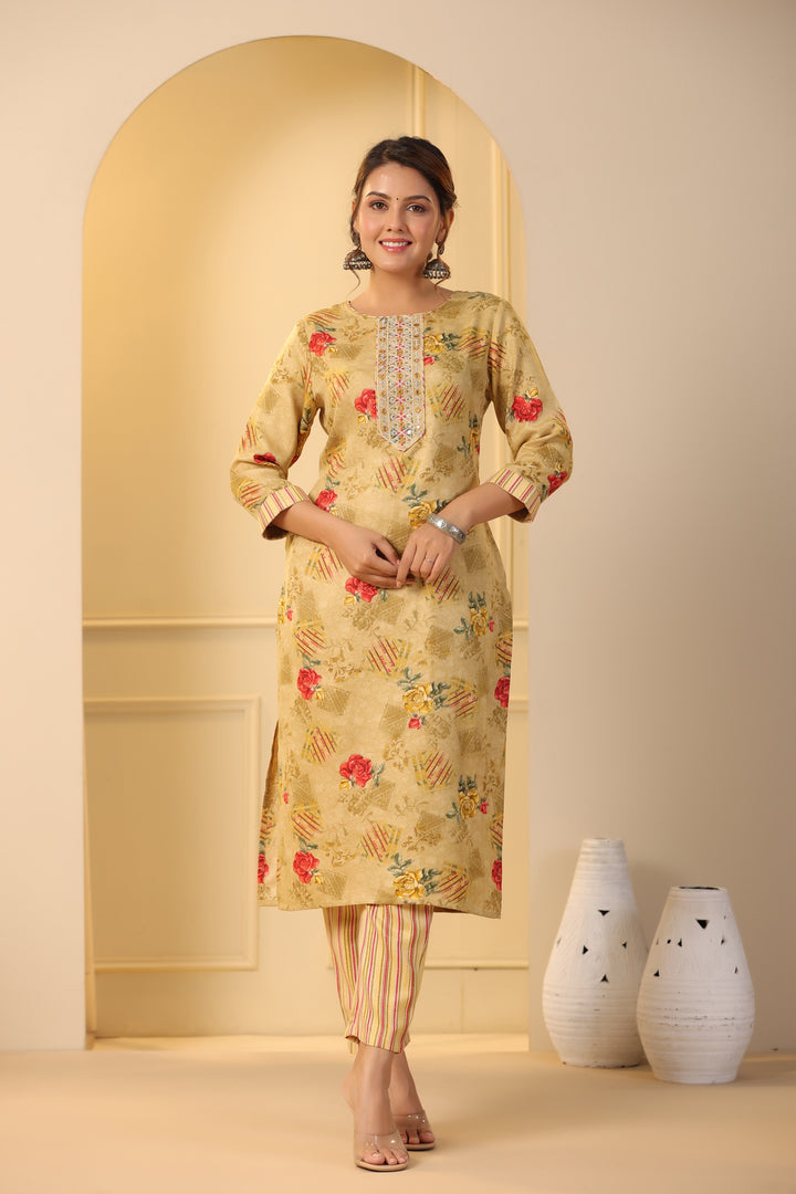 Pashmina Warm Woolen Suit Set with Dupatta