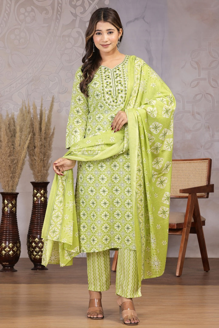 Meadow Grace Cotton Suit Set