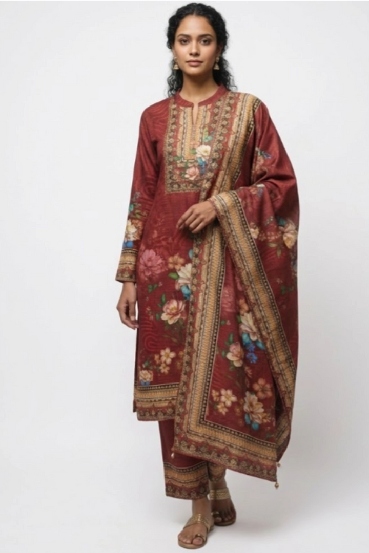 Rust Bloom Elegance Set