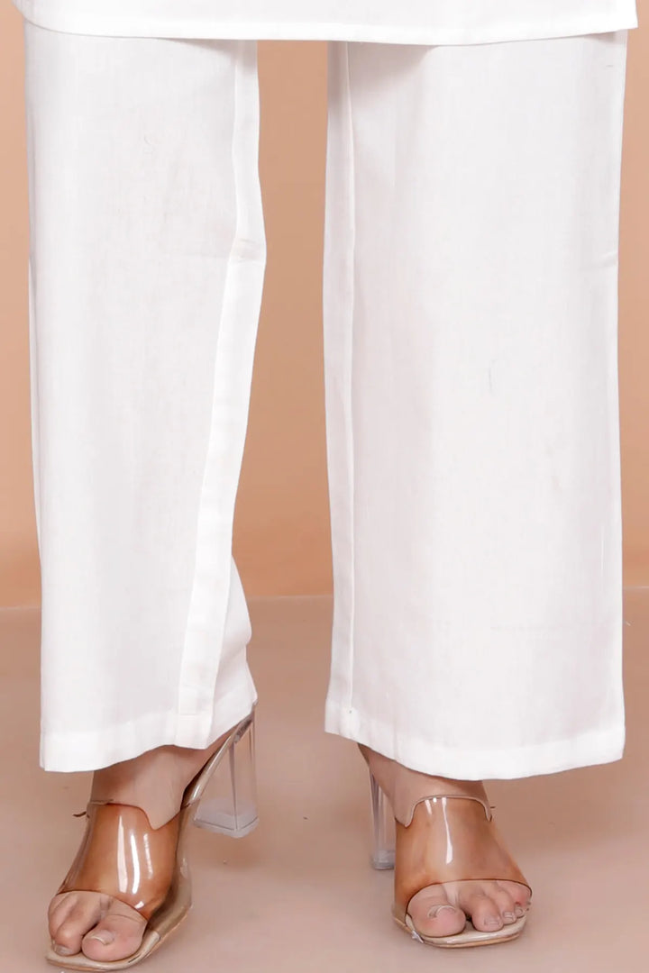 Embroidered Tunic With Trousers Co-Ords