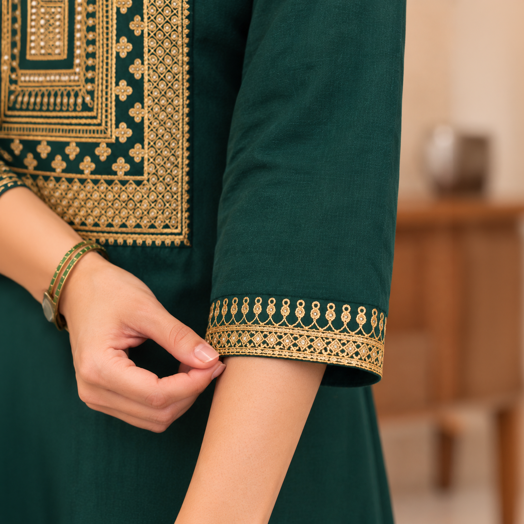 Emerald Zari Grace Set