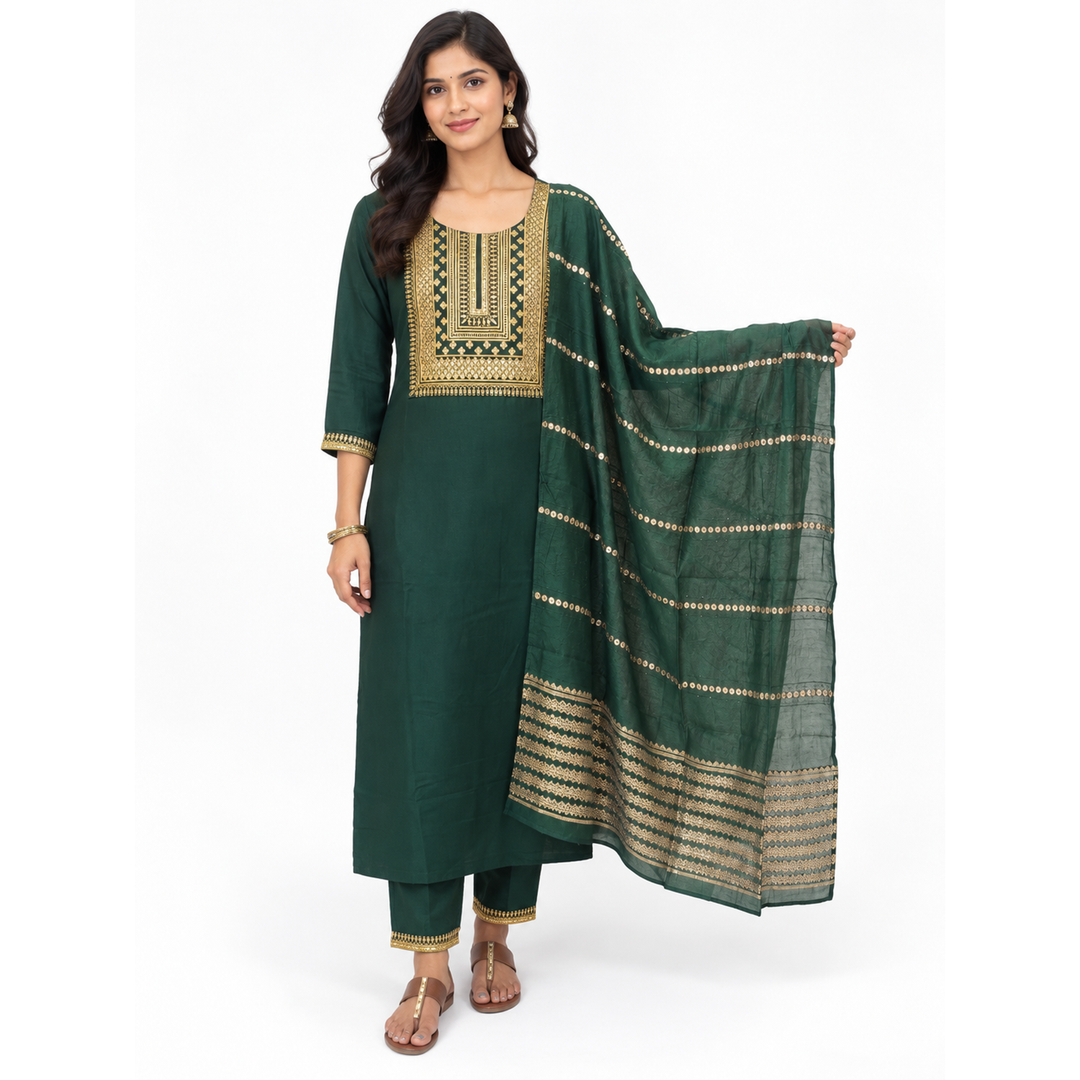 Emerald Zari Grace Set