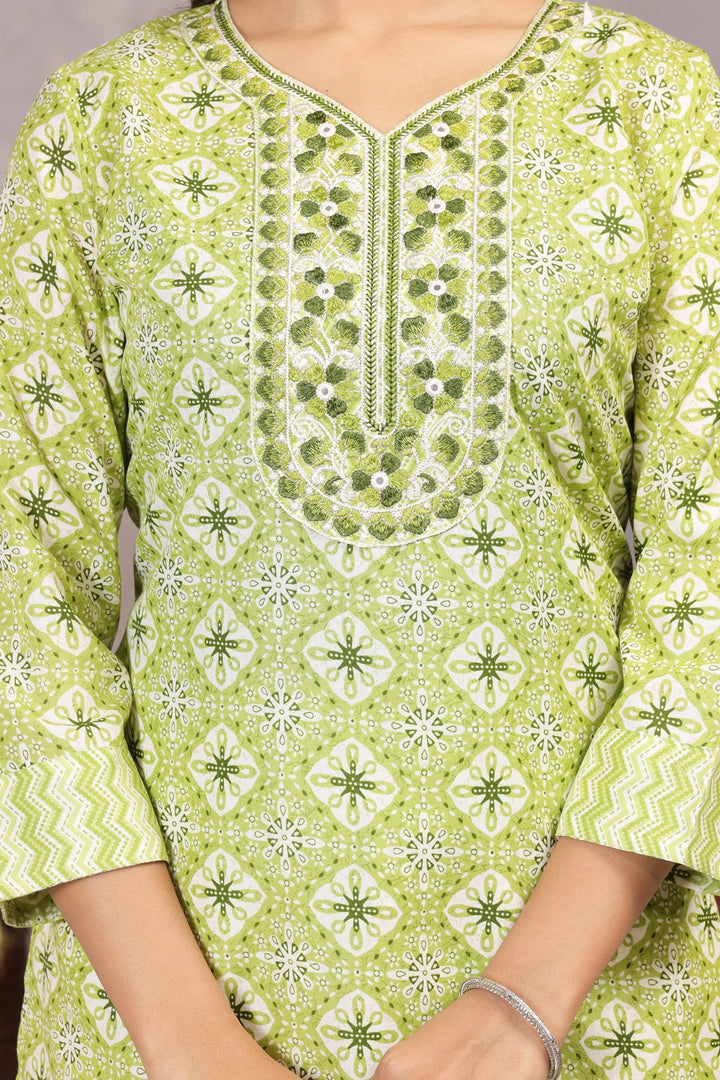 Meadow Grace Cotton Suit Set
