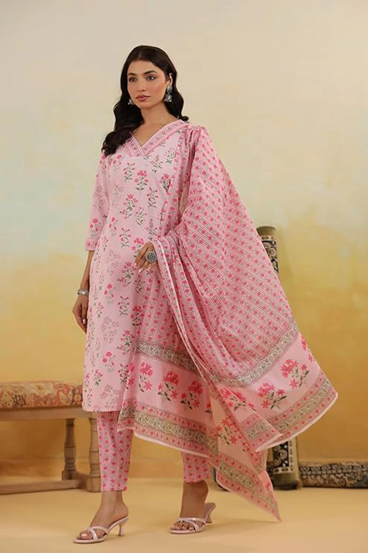 Noor-e-Gul Printed Kurta Set
