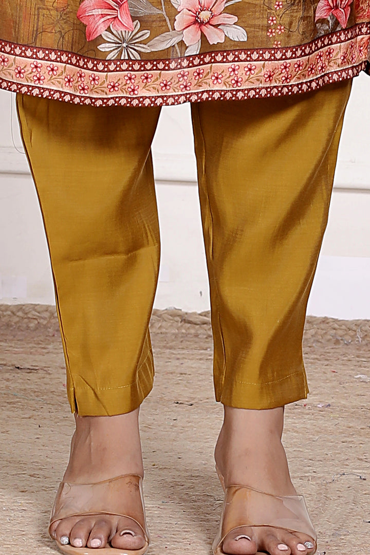 Golden Bloom Grace Suit Set