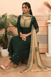 Emerald Noor Anarkali Set