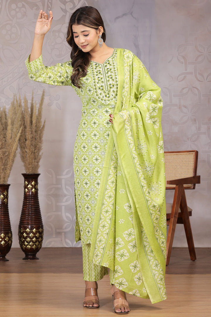 Meadow Grace Cotton Suit Set