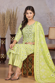 Meadow Grace Cotton Suit Set