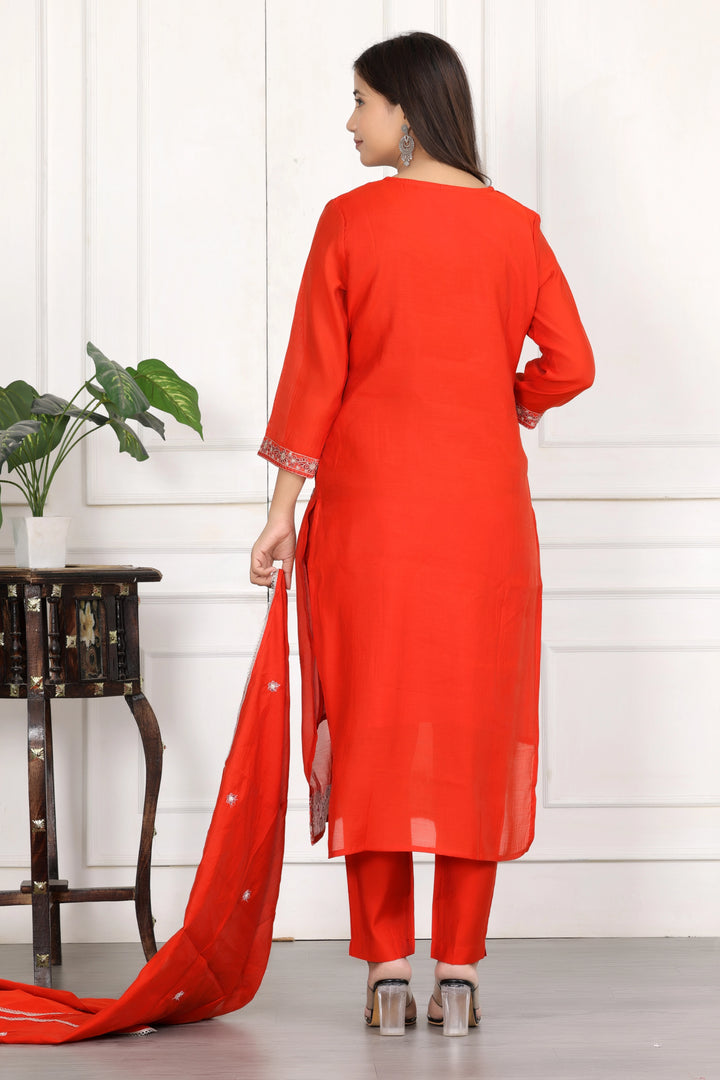 Ruby Noor Embroidered Kurta Set