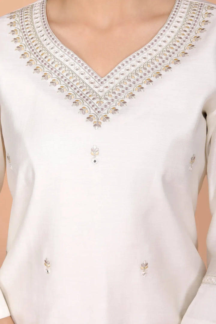 Embellished Straight Kurti